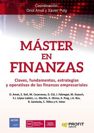 MASTER EN FINANZAS | 9788417209049 | Llibreria L'Illa - Llibreria Online de Mollet - Comprar llibres online