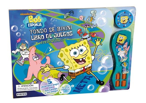 BOB ESPONJA. FONDO DE BIKINI. LIBRO DE JUEGOS ELECTRÓNICO | 9788444165974 | WATERS, CORAL