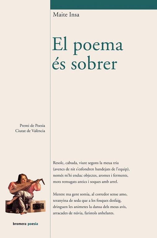 POEMA ES SOBRER, EL | 9788498241808 | INSA, MAITE