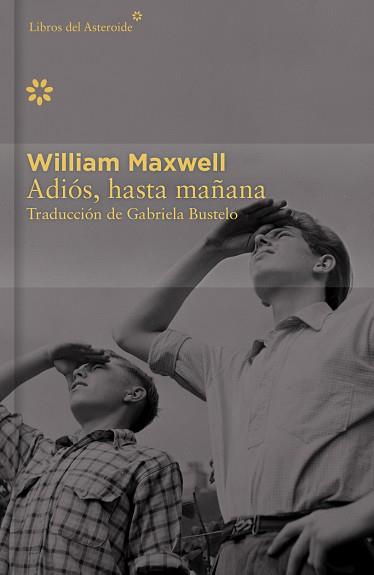 ADIOS HASTA MAÑANA | 9788416213405 | MAXWELL, WILLIAM