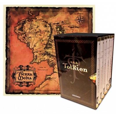 ESTUCHE TOLKIEN 6 VOLS. + MAPA + POSTALES | 9788445005927 | TOLKIEN, J. R. R. | Llibreria L'Illa - Llibreria Online de Mollet - Comprar llibres online
