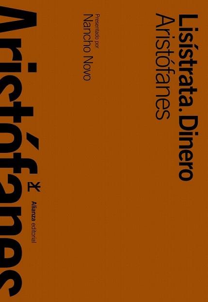 LISISTRATA. DINERO | 9788420663258 | ARISTÓFANES | Llibreria L'Illa - Llibreria Online de Mollet - Comprar llibres online