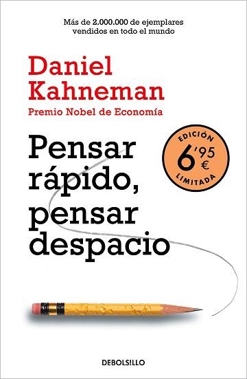 PENSAR RÁPIDO PENSAR DESPACIO  | 9788466357876 | KAHNEMAN, DANIEL