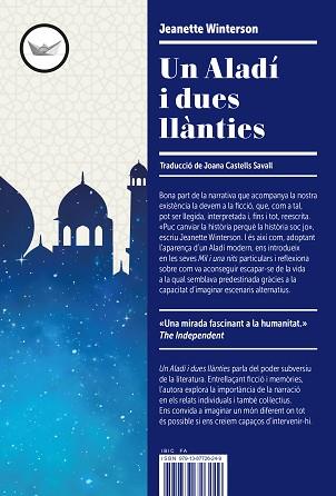 ALADÍ I DUES LLÀNTIES, UN | 9791387726249 | WINTERSON, JEANETTE