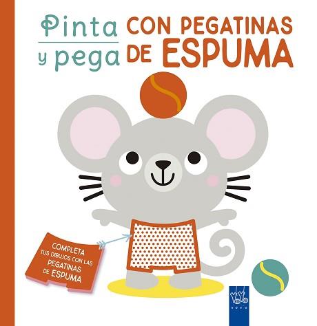 PINTA Y PEGA CON PEGATINAS DE ESPUMA. ROJO | 9788408250456 | YOYO | Llibreria L'Illa - Llibreria Online de Mollet - Comprar llibres online