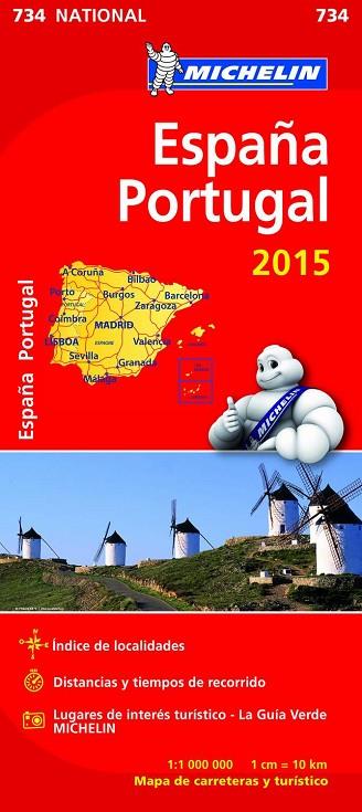 MAPA NATIONAL ESPAÑA - PORTUGAL | 9782067199569 | VARIOS AUTORES | Llibreria L'Illa - Llibreria Online de Mollet - Comprar llibres online