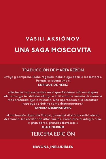 SAGA MOSCOVITA, UNA | 9788416259311 | AKSIONOV, VASILI | Llibreria L'Illa - Llibreria Online de Mollet - Comprar llibres online