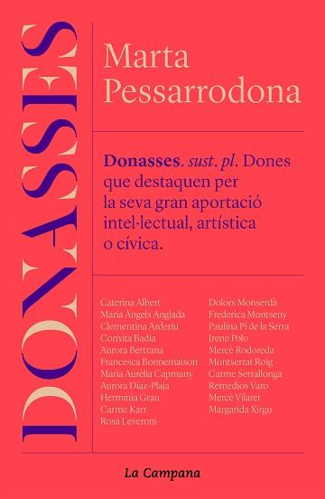 DONASSES | 9788418226816 | PESSARRODONA, MARTA | Llibreria L'Illa - Llibreria Online de Mollet - Comprar llibres online
