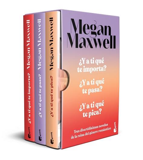 ESTUCHE ¿A TI QUÉ TE PICA? + ¿A TI QUÉ TE PASA? + ¿A TI QUÉ TE IMPORTA? | 9788408295839 | MAXWELL, MEGAN | Llibreria L'Illa - Llibreria Online de Mollet - Comprar llibres online