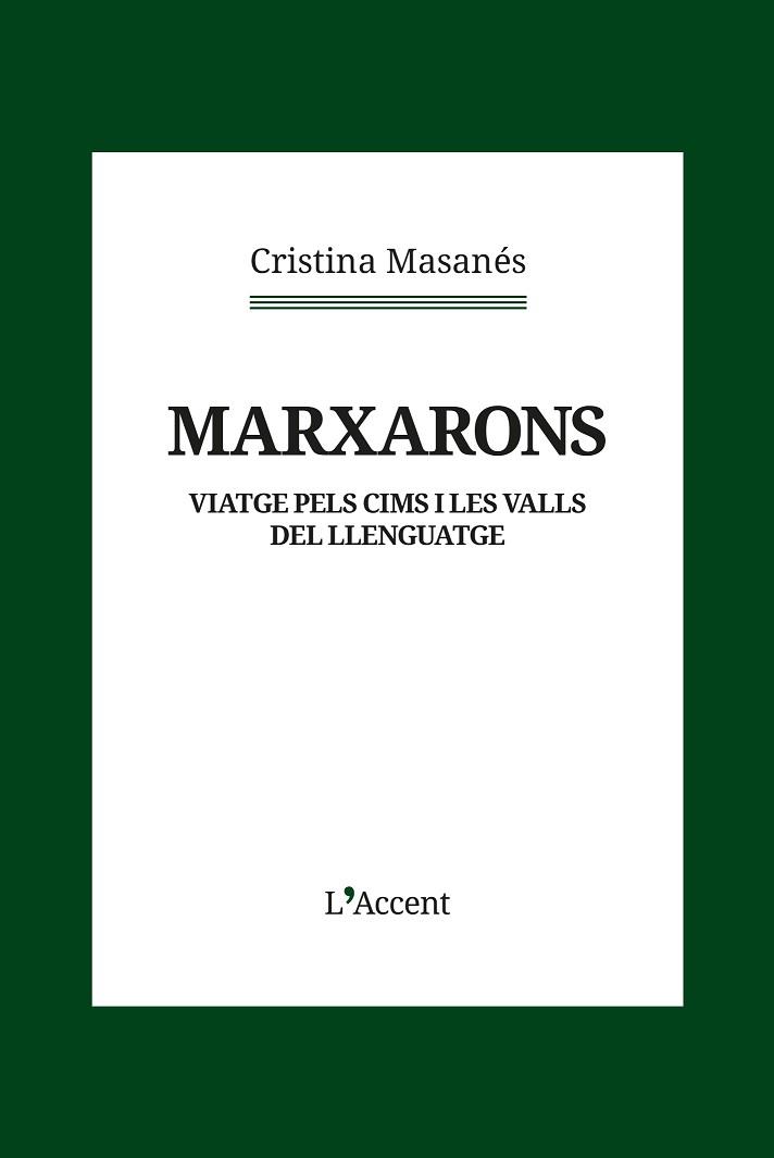 MARXARONS | 9788418680434 | MASANÉS, CRISTINA | Llibreria L'Illa - Llibreria Online de Mollet - Comprar llibres online