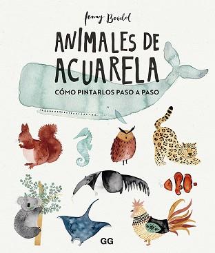 ANIMALES DE ACUARELA | 9788425232824 | BOIDOL, JENNY | Llibreria L'Illa - Llibreria Online de Mollet - Comprar llibres online