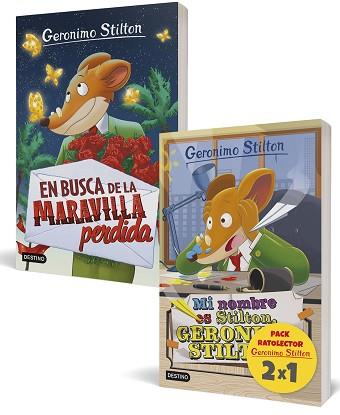 GERONIMO STILTON. PACK RATOLECTOR | 9788408214922 | STILTON, GERONIMO | Llibreria L'Illa - Llibreria Online de Mollet - Comprar llibres online