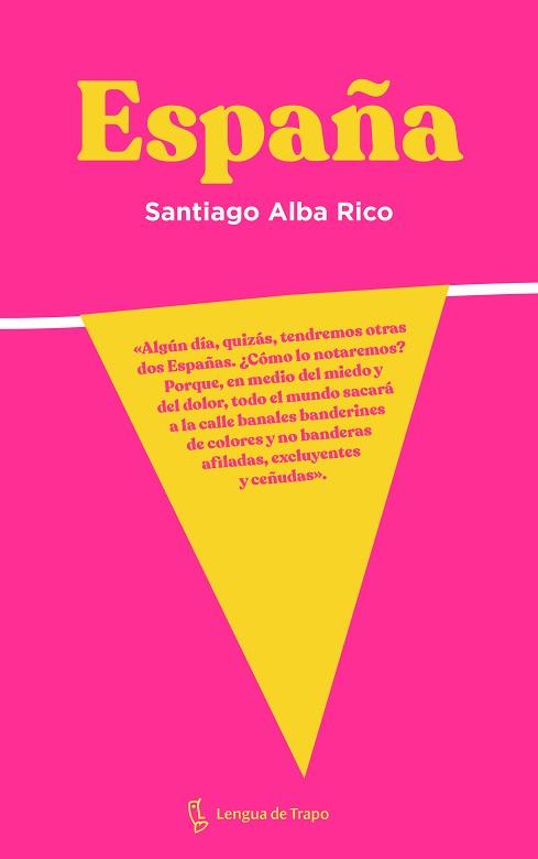 ESPAÑA | 9788483812556 | ALBA RICO, SANTIAGO | Llibreria L'Illa - Llibreria Online de Mollet - Comprar llibres online