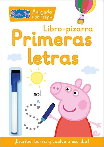 PRIMERAS LETRAS (LIBRO-PIZARRA) (APRENDO CON PEPPA PIG) | 9788448859077 | HASBRO,/EONE, | Llibreria L'Illa - Llibreria Online de Mollet - Comprar llibres online