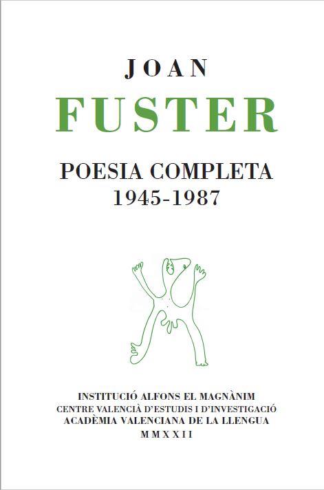 POESIA COMPLETA 1945-1987 | 9788478229178 | FUSTER, JOAN | Llibreria L'Illa - Llibreria Online de Mollet - Comprar llibres online