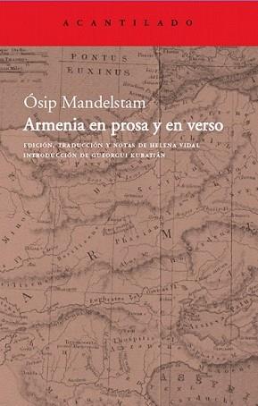 ARMENIA EN PROSA Y VERSO | 9788415277361 | MANDELSTAM, ÓSIP | Llibreria L'Illa - Llibreria Online de Mollet - Comprar llibres online