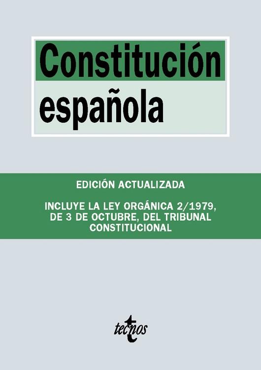CONSTITUCIÓN ESPAÑOLA | 9788430977178 | EDITORIAL TECNOS