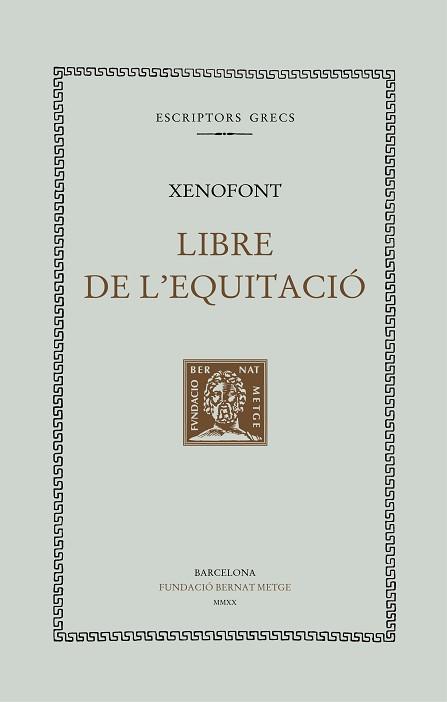LLIBRE DE L'EQUITACIO | 9788498593488 | XENOFONT