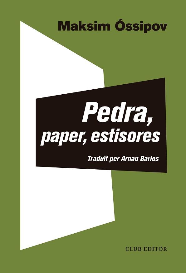 PEDRA PAPER ESTISORES | 9788473293266 | ÓSSIPOV, MAKSIM | Llibreria L'Illa - Llibreria Online de Mollet - Comprar llibres online