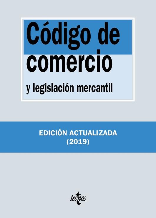 CÓDIGO DE COMERCIO Y LEGISLACIÓN MERCANTIL | 9788430977093 | EDITORIAL TECNOS