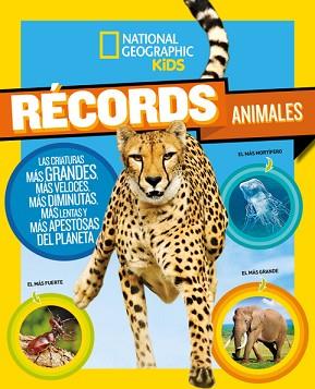 RÉCORDS ANIMALES | 9788482987163 | GEOGRAPHIC NATIONAL | Llibreria L'Illa - Llibreria Online de Mollet - Comprar llibres online