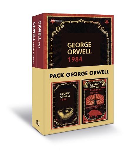 PACK GEORGE ORWELL (CONTIENE: 1984 | REBELIÓN EN LA GRANJA) | 9788466355261 | ORWELL, GEORGE | Llibreria L'Illa - Llibreria Online de Mollet - Comprar llibres online