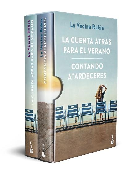 ESTUCHE LA VECINA RUBIA (LA CUENTA ATRÁS PARA EL VERANO + CONTANDO ATARDECERES) | 9788448040826 | LA VECINA RUBIA | Llibreria L'Illa - Llibreria Online de Mollet - Comprar llibres online