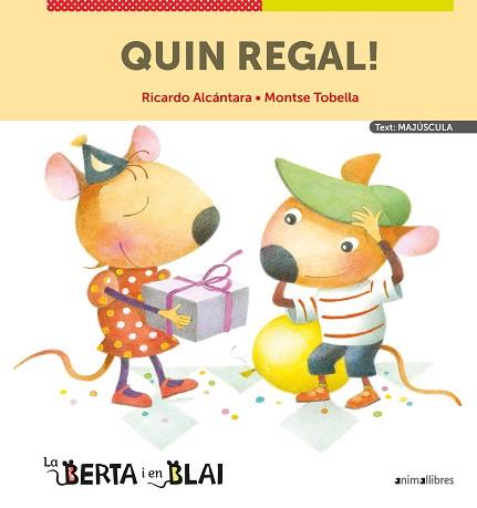 QUIN REGAL! (MAJÚSCULES) | 9788418592324 | ALCÁNTARA, RICARDO | Llibreria L'Illa - Llibreria Online de Mollet - Comprar llibres online