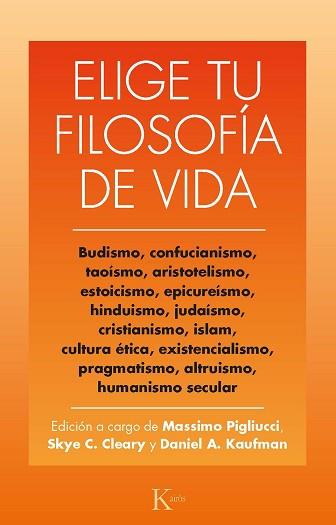 ELIGE TU FILOSOFÍA DE VIDA | 9788499888491 | Llibreria L'Illa - Llibreria Online de Mollet - Comprar llibres online
