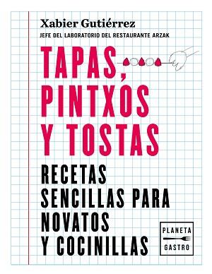 TAPAS PINTXOS Y TOSTAS | 9788408219187 | GUTIÉRREZ, XABIER | Llibreria L'Illa - Llibreria Online de Mollet - Comprar llibres online