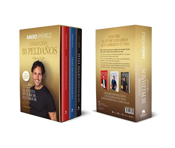 ESTUCHE COLECCIÓN 88 PELDAÑOS DE ANXO PÉREZ - VOLS. 1, 2 Y 3 | 9788417568948 | PÉREZ RODRÍGUEZ, ANXO | Llibreria L'Illa - Llibreria Online de Mollet - Comprar llibres online