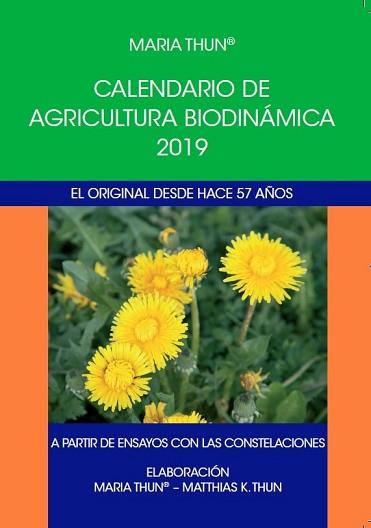 CALENDARIO DE AGRICULTURA BIODINAMICA 2019 | 9788492843848 | THUN, MARIA | Llibreria L'Illa - Llibreria Online de Mollet - Comprar llibres online