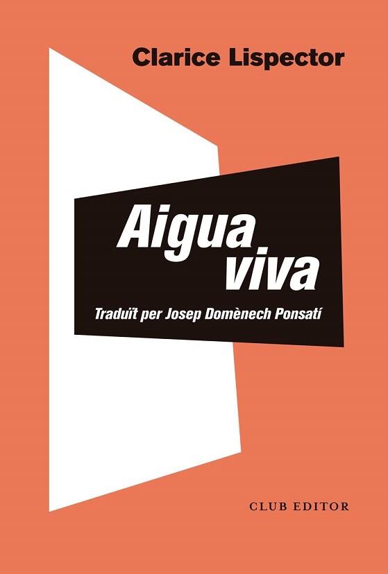 AIGUA VIVA | 9788473293853 | LISPECTOR, CLARICE | Llibreria L'Illa - Llibreria Online de Mollet - Comprar llibres online