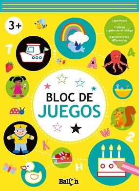 BLOC DE JUEGOS +3 AMARILLO | 9789403226118 | BALLON | Llibreria L'Illa - Llibreria Online de Mollet - Comprar llibres online