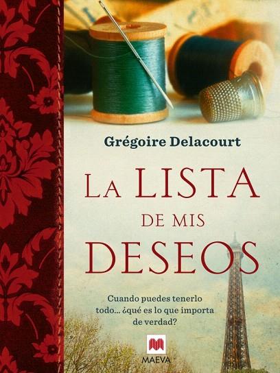 LISTA DE MIS DESEOS, LA | 9788415532552 | DELACOURT, GREGOIRE