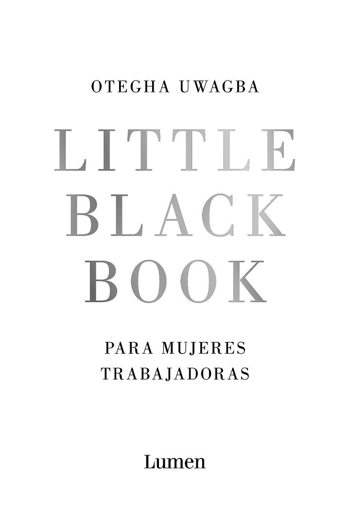 LITTLE BLACK BOOK PARA MUJERES TRABAJADORAS | 9788426406378 | UWAGBA, OTEGHA | Llibreria L'Illa - Llibreria Online de Mollet - Comprar llibres online