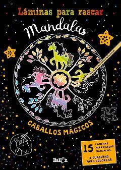 LÁMINAS PARA RASCAR MANDALAS - CABALLOS MÁGICOS | 9789403213545 | BALLON | Llibreria L'Illa - Llibreria Online de Mollet - Comprar llibres online