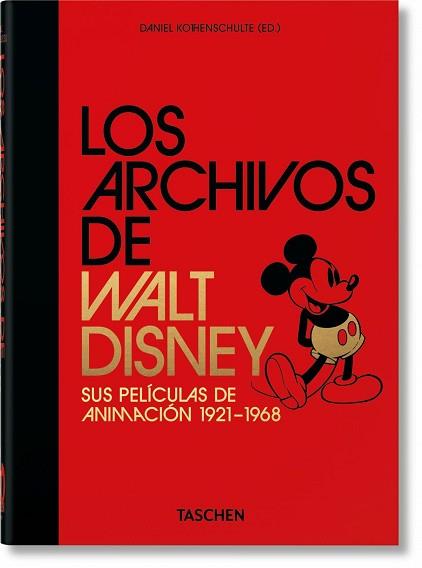 ARCHIVOS DE WALT DISNEY: SUS PELÍCULAS DE ANIMACIÓN. 40TH ANNIVERSARY EDITIO | 9783836580878 | KOTHENSCHULTE, DANIEL