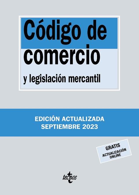 CÓDIGO DE COMERCIO | 9788430988310 | EDITORIAL TECNOS