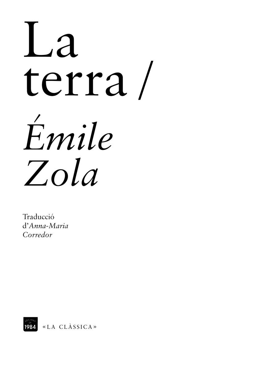 TERRA, LA | 9788492440764 | ZOLA, EMILE | Llibreria L'Illa - Llibreria Online de Mollet - Comprar llibres online
