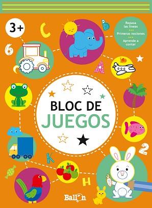 BLOC DE JUEGOS +3 NARANJA | 9789403226125 | BALLON
