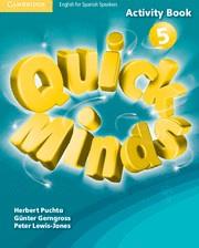 QUICK MINDS LEVEL 5 ACTIVITY BOOK | 9788483235492 | GERNGROSS,GÜNTER/PUCHTA,HERBERT/LEWIS-JONES,PETER