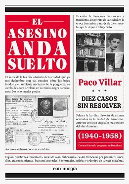 ASESINO ANDA SUELTO, EL | 9788418022999 | VILLAR, PACO | Llibreria L'Illa - Llibreria Online de Mollet - Comprar llibres online
