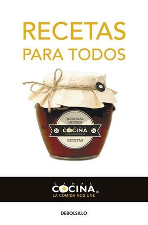 RECETAS PARA TODOS | 9788490322666 | CANAL COCINA | Llibreria L'Illa - Llibreria Online de Mollet - Comprar llibres online