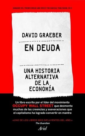 EN DEUDA | 9788434404892 | GRAEBER, DAVID | Llibreria L'Illa - Llibreria Online de Mollet - Comprar llibres online