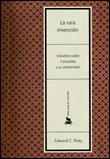 RARA INVENCION, LA | 9788484321774 | RILEY, EDWARD C. | Llibreria L'Illa - Llibreria Online de Mollet - Comprar llibres online
