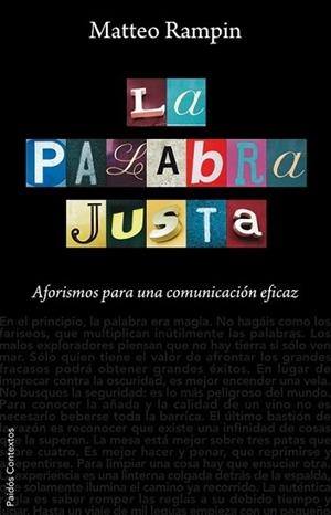 PALABRA JUSTA, LA | 9788449323065 | RAMPIN, MATTEO