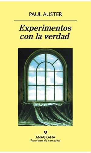 EXPERIMENTOS CON LA VERDAD | 9788433969309 | AUSTER, PAUL | Llibreria L'Illa - Llibreria Online de Mollet - Comprar llibres online