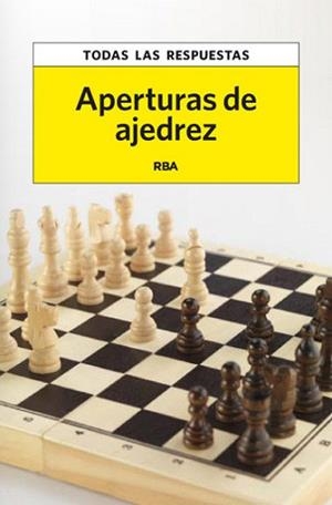 APERTURAS DE AJEDREZ | 9788490065549