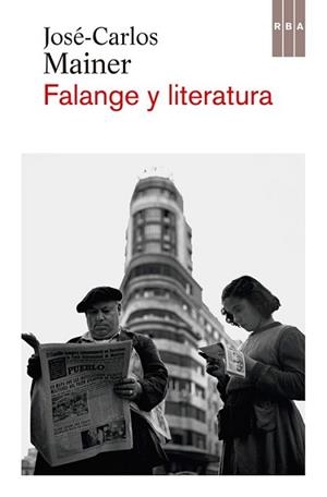 FALANGE Y LITERATURA | 9788490066775 | MAINER, JOSE CARLOS